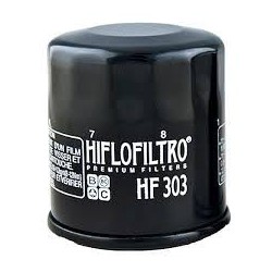 Filtro aceite hiflofiltro hf303 honda kawasaki yamaha polaris